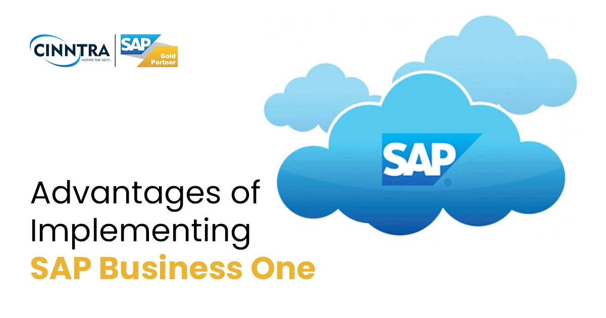 Advantages of SAP Business One on Cloud