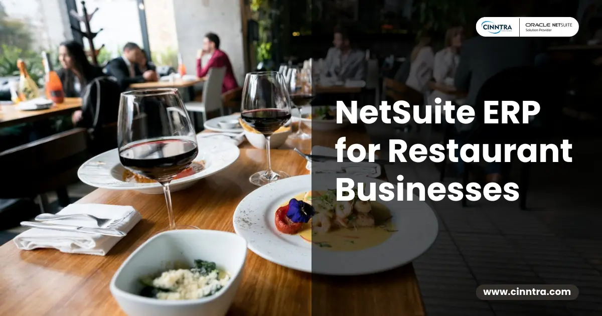 NetSuite ERP for Restaurants Business