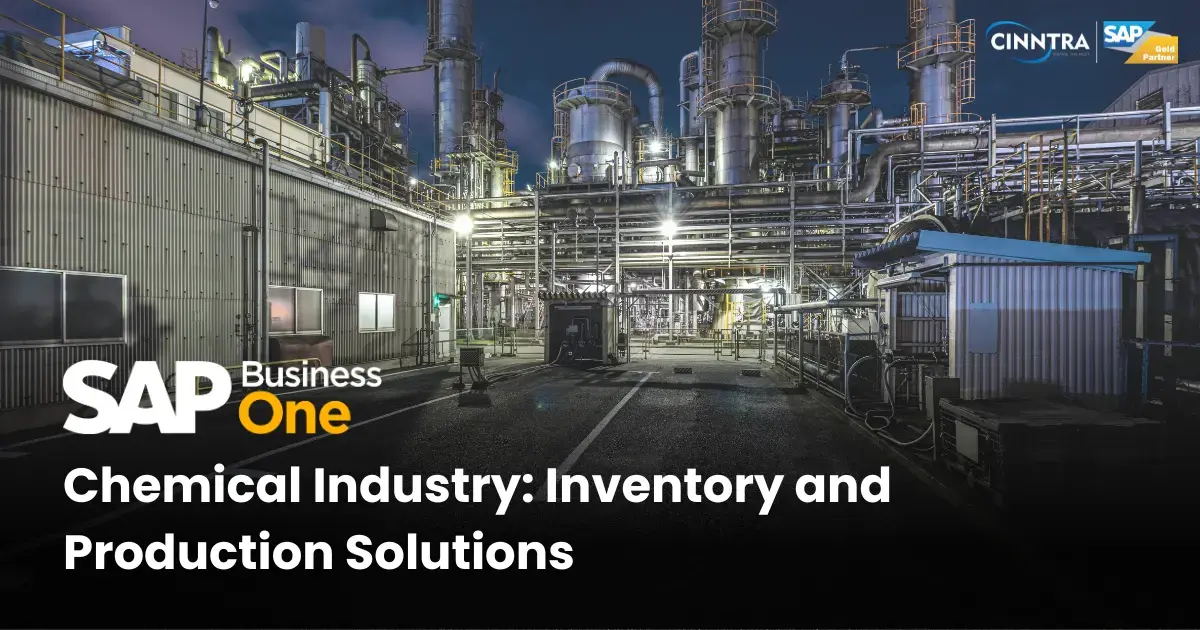 SAP Business One software for chemical industry